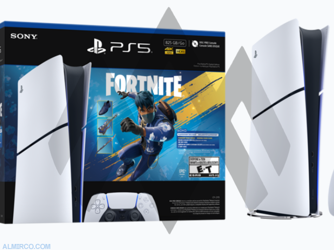 Sony PS5 Slim Digital 825GB with 1 Controller